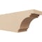 Ekena Millwork 6in. W x 8in. H x 20in. L Pescadero Woodgrain TimberThane Rafter Tail, Primed Tan RFTUR06X08X20PECRCPR - alternate 1